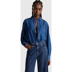 United Colors of Benetton Skjorter United Colors of Benetton Bluse Denim - Blue
