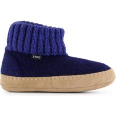 Uld Støvler Børnesko Stoic Kid's HyddaSt II Wool Knit Boot Hyttesko - Blå