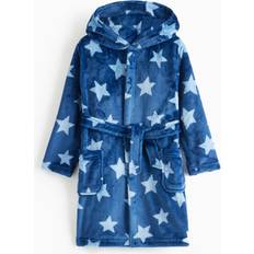 Tu Dressing Gowns Tu Blue Star Fleece Dressing Gown 1-2 Years