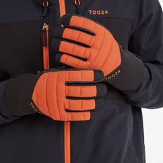 Orange - Unisex Gloves Tog24 Adventure Waterproof Ski Gloves - Orange
