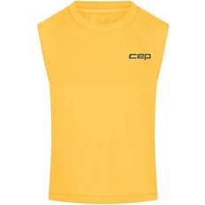 Guld Linnen CEP Women's Run Shirt Sleeveless Linne - Gul