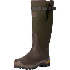 Härkila Sko Härkila Forester Textile Gummistøvle Rubber Boot - Willow Grøn/Deep Brown