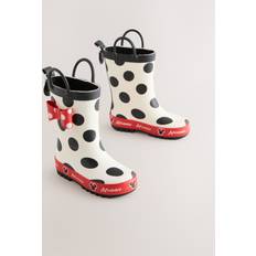 Tekstil Gummistøvler Børnesko NEXT Minnie Mouse Gummistøvler Rød Sort Hvid