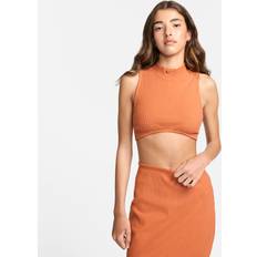 Dame - Høj krave Toppe Nike Chill Knit Frau - Marron