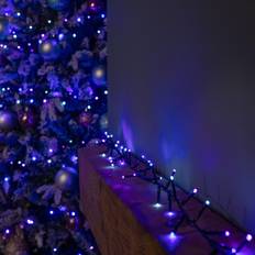 Blue Christmas Lights Samuel Alexander 500 LED TreeBrights String Lights Blue Purple White Christmas Tree Light