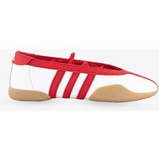 Adidas White Low Shoes adidas Taekwondo Mei Leather Ballet Flats - Womens