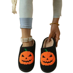 Shein New Arrival Women's Halloween Atmosphere Slippers - Black