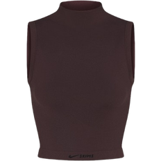 SKIMS x Nike Vintage Seamless Mock Neck Bra Top - Phoenix