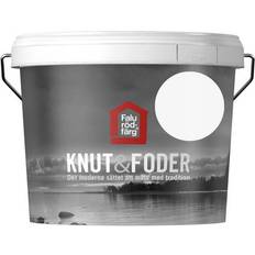 Falu Rödfärg Knut & Foder Träfasadsfärg Broken White 3L