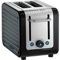 Dualit Architect 2 Slot Black & Metallic Charcoal