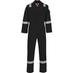 Portwest FR21 Bizflame Work Lightweight FR Coverall - Black