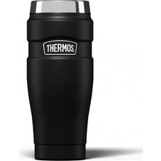 Thermos King Without Handle Matte Black Travel Mug 50cl