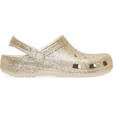 Crocs Beige Träskor Crocs Classic Chunky Glitter Clog Sdt Dam Stl 39 40