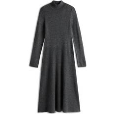 Ull Klänningar Tommy Hilfiger Soft Wool LS-nk Swinder Dark Grey Heather