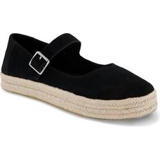 Suede Espadrilles Toms Women's Carolina Mary Jane Espadrille - Black