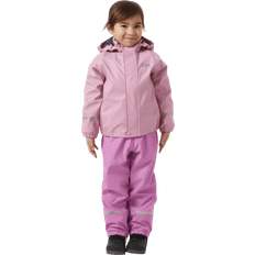 Helly Hansen Regnsæt Børnetøj Helly Hansen Regnsæt K Bergen Fleece PU Rainset 2.0 Rosa 98
