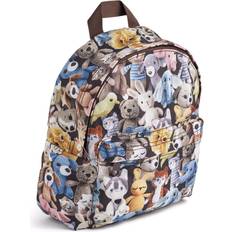 Brun Skoletasker Molo Rygsæk Cute Crochet Backpack