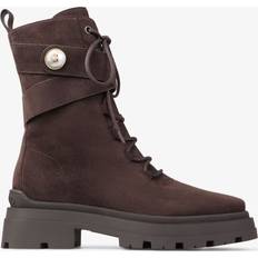 Jimmy Choo Støvler Jimmy Choo Womens Suede Ankle Boots - Brown