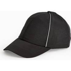 Black Piping Detail Sports Cap