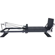Træningsudstyr ASG Foldbar Alu Pro Pilates Reformer Sort