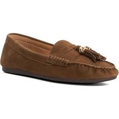 Brown - Suede Loafers Dune London Geen' Suede Loafers - Brown