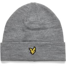 Lyle & Scott Unisex Mössor Lyle & Scott Acrylic Beanie Mössa Mid Grey Marl