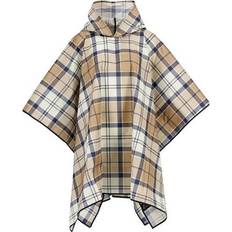 Beige - Women Capes & Ponchos Barbour Women's Waterproof Poncho Portree Tartan - Beige
