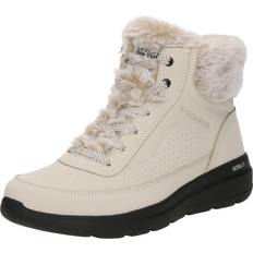 Skechers 38 Snørestøvler Skechers Snørestøvletter Glacial Ultra - Beige