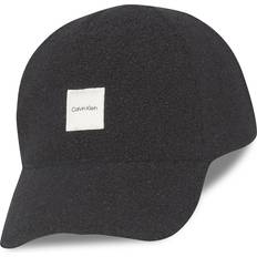 Calvin Klein Polyester Huvudbonader Calvin Klein Boucle Baseball Cap - Svart/Vit