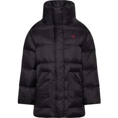 Polo Ralph Lauren Dam Jackor Polo Ralph Lauren 20D Matte Nyl Tafft Wvn-Coat - Svart