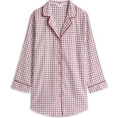Tommy Hilfiger Natkjoler Tommy Hilfiger Nachthemd - Rot/Weiß