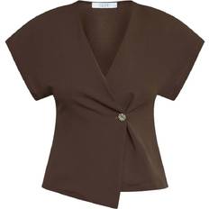 Sisters Point Tøj Sisters Point Gevela-ve T-shirts Chocolate - Brun