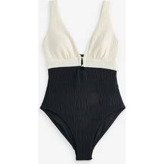 Ull Badkläder Mint Velvet Baddräkt - Svart/Ullvit