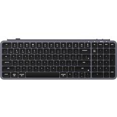 B2 Pro Ultraflache Kabellose Tastatur Grau