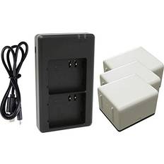 Trade-Shop Batteri 2-Vägs Laddare För Netgear Arlo Pro 3