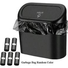 Car Bags Shein Black Car Trash Can With Lid