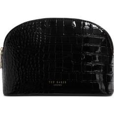 Ted Baker Väskor Ted Baker Valma Croc Embossed Small Washbag Black