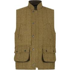 Walker and Hawkes Derby Tweed Barrington Shooting Gilet - Ljus Salvia