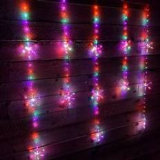 Christmas Tree Lights Samuel Alexander 390 LED 1.3m x 1.2m Snowflake Lights Christmas Tree Light