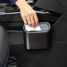 Car Bags Temu Dual Compartment Car Trash Can