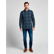 Flannel Clothing Superdry Lumberjack Casual Cotton Lumberjack - Logger Check Blue