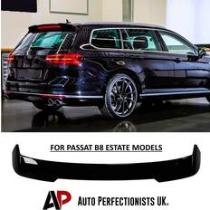 Auto Perfectionists UK Vw Passat B8 Estate Wagon Gloss Black Roof Spoiler Lip Kit 14-22