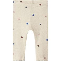 Tøj Name It Nbfnutti Legging Noos - Beige/Blå/Brun/Brun/Lyserød