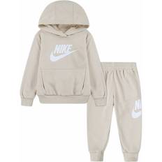 Nike Beige Tracksuits Nike Club French Terry Jr Tuta Sportiva - Bambino