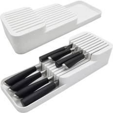 Organizer for Knives Insert for Drawer White