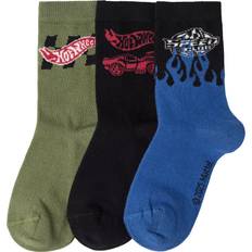 Lindex Børnetøj Lindex Sock 3 P Hotwheel Str 22-24 Black