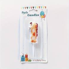 Cartoon Animal Happy Birthday Cake Candles 0-9