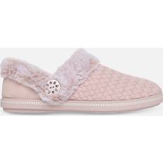 Skechers Blue Slippers & Sandals Skechers Women's Cozy Campfire Frosty Promise Synthetic Blush Slippers - Pink