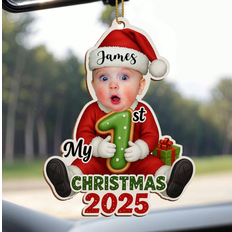 Wood Christmas Tree Ornaments Shein Customized Shaped Wooden Ornaments Multicolour Christmas Tree Ornament