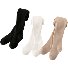 Pantyhoses Children's Clothing on sale Shein 3pcs Girls' Solid Color Tights For Daily Wear Multicolor